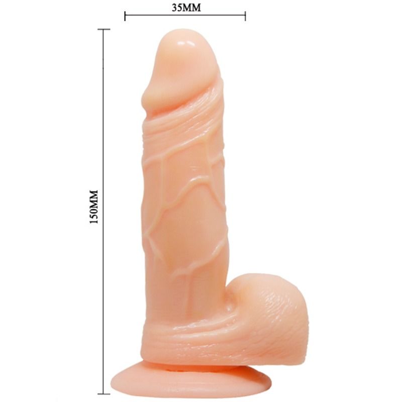 BAILE - ENSILUOKKAINEN REALISTINEN DONG LUONNOLLINEN REALISTINEN DILDO