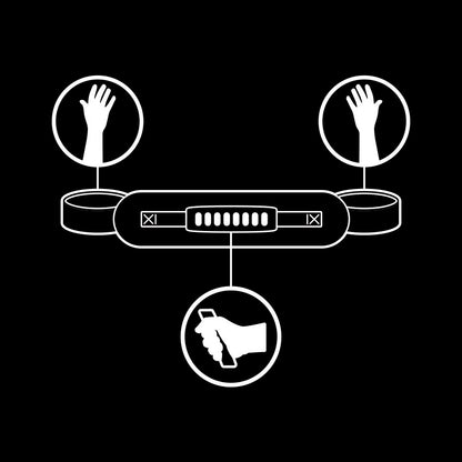 FETISSINEN ALISTUVAT - NOPREENIVUORAISET KÄSIRAUAT KAHVALLA