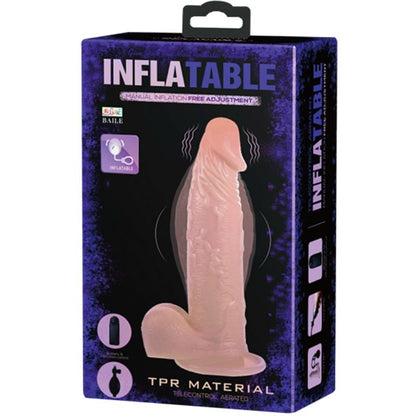 BAILE - REALISTINEN VÄRISEVÄ JA PUHALLETTAVA DILDO