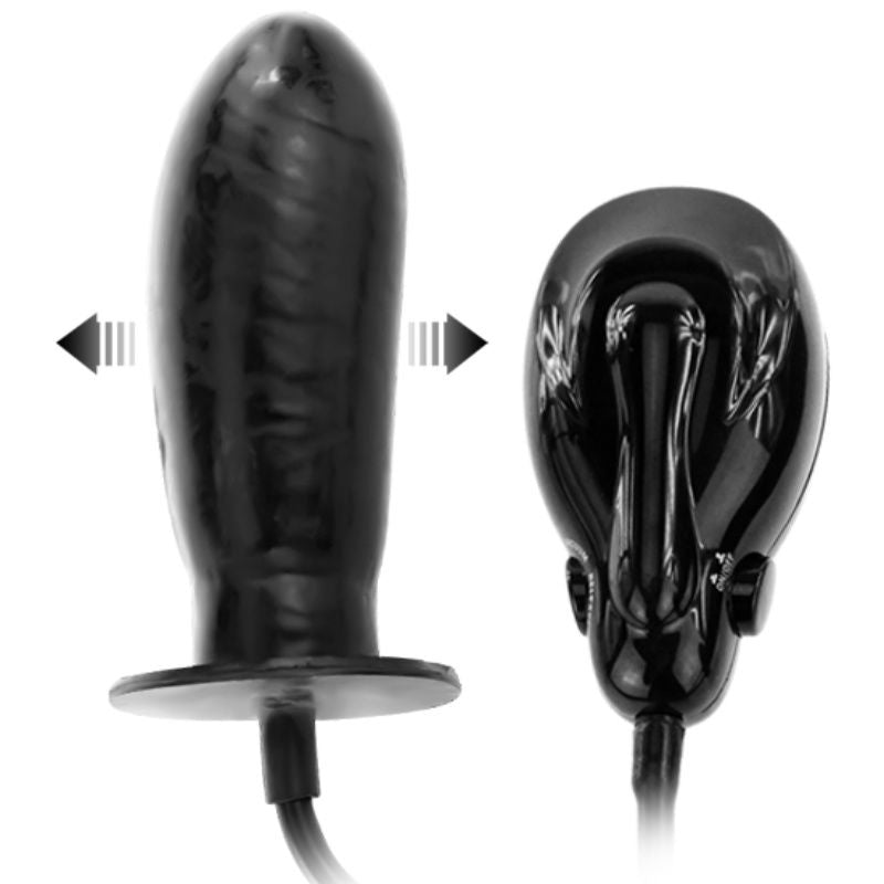 BAILE - BIGGER JOY PUHALLETTAVA DILDO VÄRIÄVELLÄ 16 CM