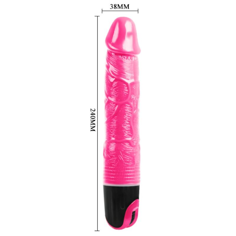 BAILE - ROSA VIBRATOR MED FLER HASTIGHETER