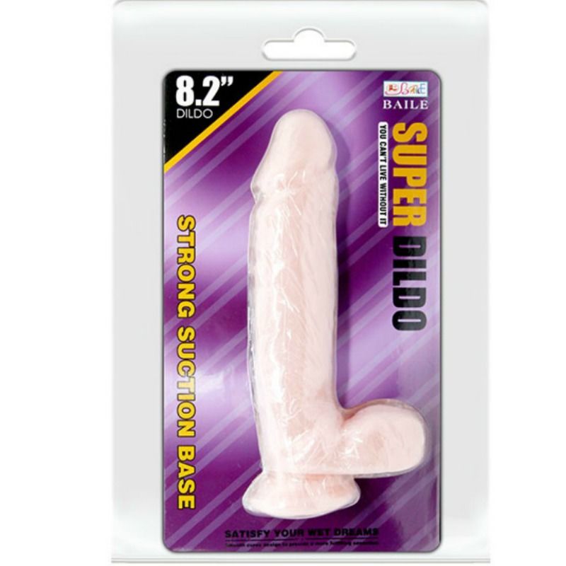 BAILE - SUPERREALISTINEN LUONNOLLINEN DILDO 21,5 CM