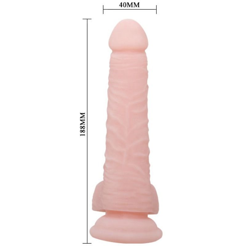 BAILE - SUPERREALISTINEN LUONNOLLINEN DILDO 18,8 CM