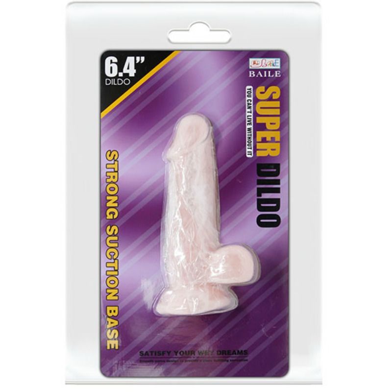 BAILE - SUPERREALISTINEN LUONNOLLINEN DILDO 16,5 CM