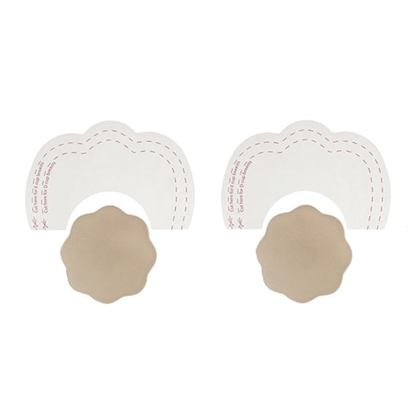 BYE-BRA - RINTOJEN KOHOTUSLIIVI + NÄNNINSUOJAT SILIKONIKUPPIA A/C