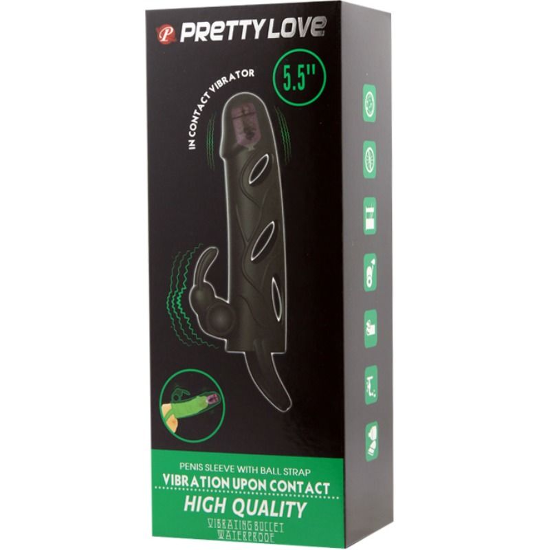 PRETTY LOVE - SILIKONISUOJA VÄRIÄVÄLLÄ 14 CM 2.0