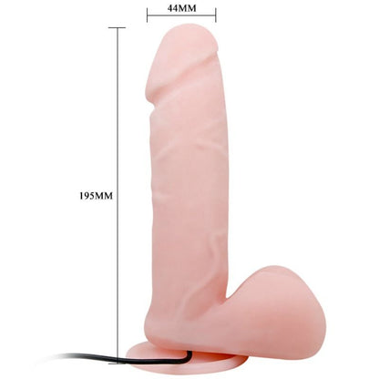 BAILE - OLIVER REALISTISK DILDO MED VIBRATION