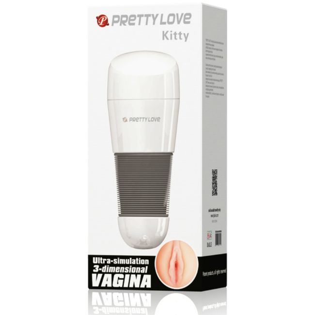 VÄN KÄRLEK - KITTY WHITE VAGINAMASTURBATOR