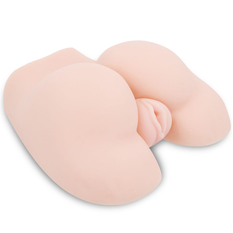 GALEN TJUR - REALISTISK VAGINA OCH ANUS MED VIBRATIONSPOSITION 5