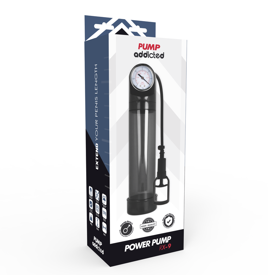 PUMPPUKÄYTTÖINEN - RX9 MUSTA