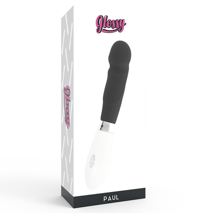 GLOSSY - PAUL VIBRATOR SVART
