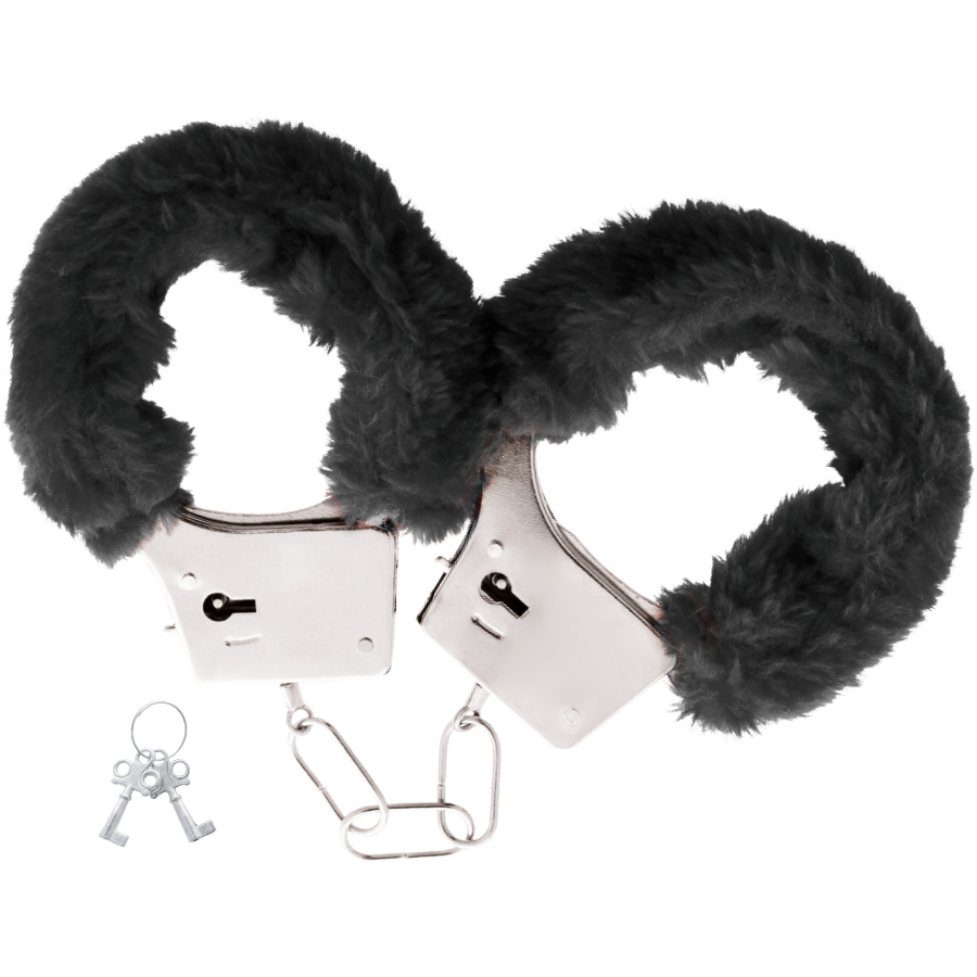 PIMEYS - MUSTAVIUORET METALLISET KÄSIRAUAT