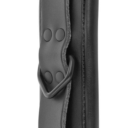 DARKNESS - SÄÄDETTÄVÄT NILKKARAUDAT MUSTA NAHKA