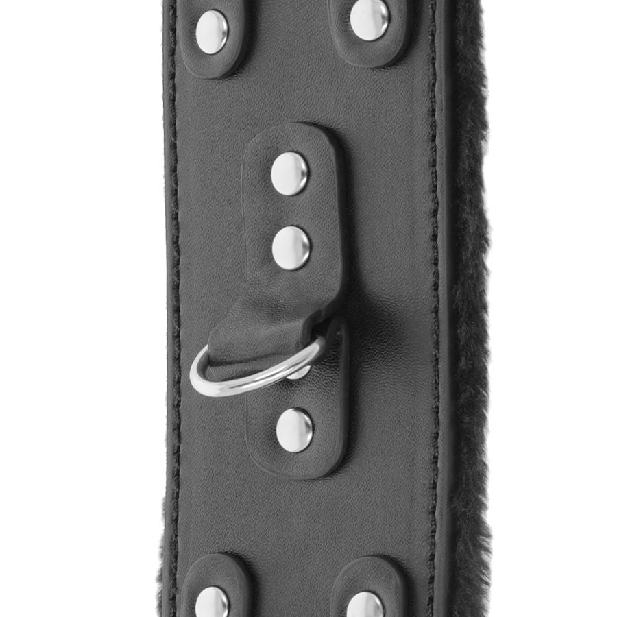 MÖRKR - SVARTA JUSTERBARA LÄDERHANDBOJOR MED FODER