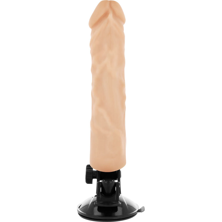 BASKUK - REALISTISK VIBRATOR FJÄRRKONTROLL KÖTT 21 CM -O- 4 CM