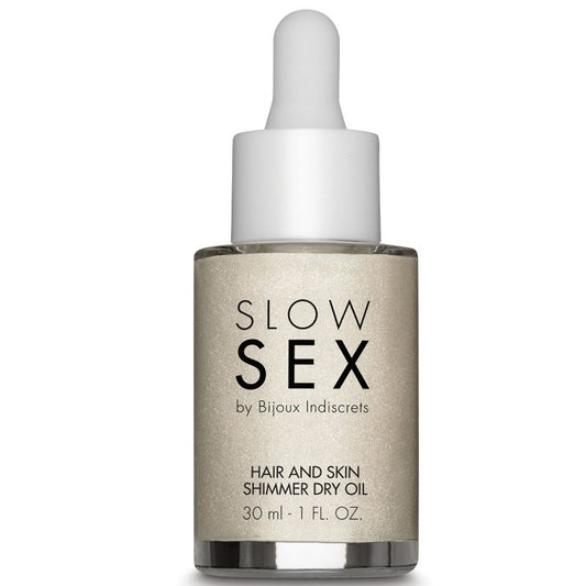 BIJOUX - SLOW SEX MONITOIMINTOINEN VALAISTAVA KUIVAÖLJY 30 ML