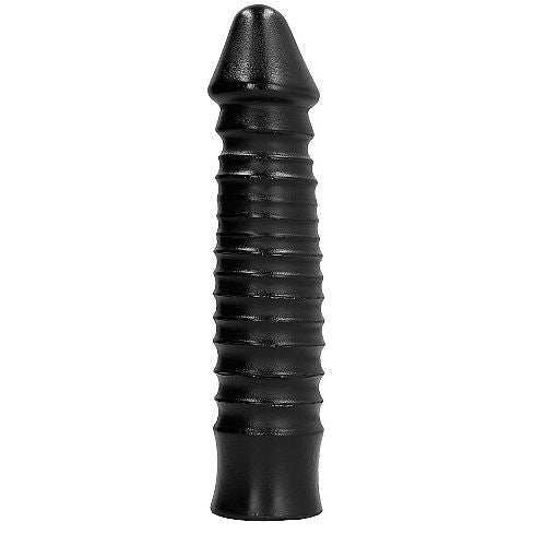 KOKONAAN MUSTA - DILDO 26 CM