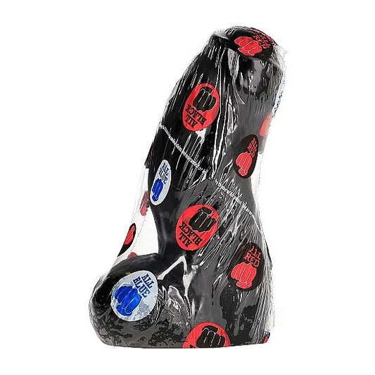 KOKONAAN MUSTA - REALISTINEN MUSTA DONG 17 CM