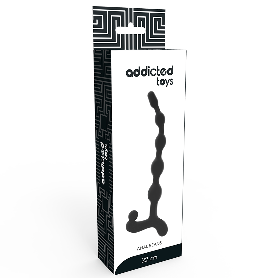 ADDICTED TOYS - ANAALIPALLOT 22 CM MUSTA