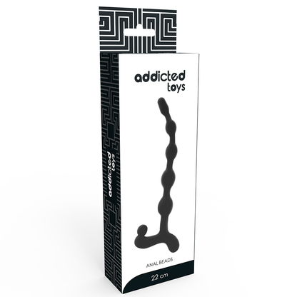 ADDICTED TOYS - ANAALIPALLOT 22 CM MUSTA
