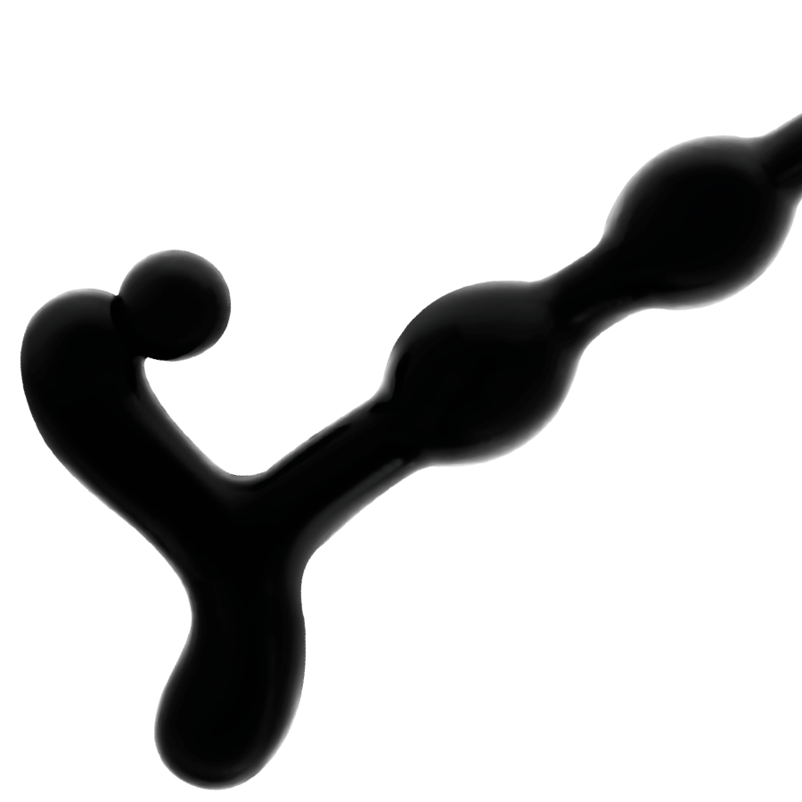 ADDICTED TOYS - ANAALIPALLOT 22 CM MUSTA