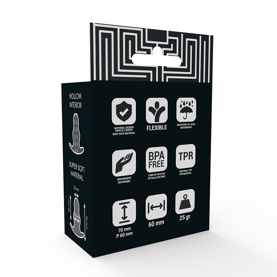 ADDICTED TOYS - PIENI ANAALIN LAAJENTAJA 7 CM - LÄPINÄKYVÄ