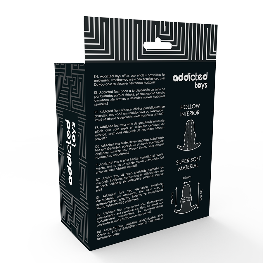 ADDICTED TOYS - SUURI ANAALILAIENTAJA 13 CM - LÄPINÄKYVÄ
