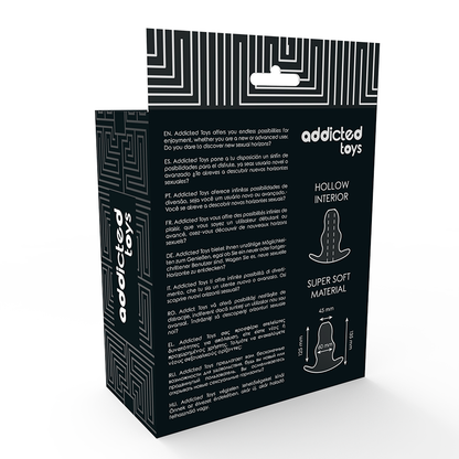 ADDICTED TOYS - SUURI ANAALILAIENTAJA 13 CM - LÄPINÄKYVÄ