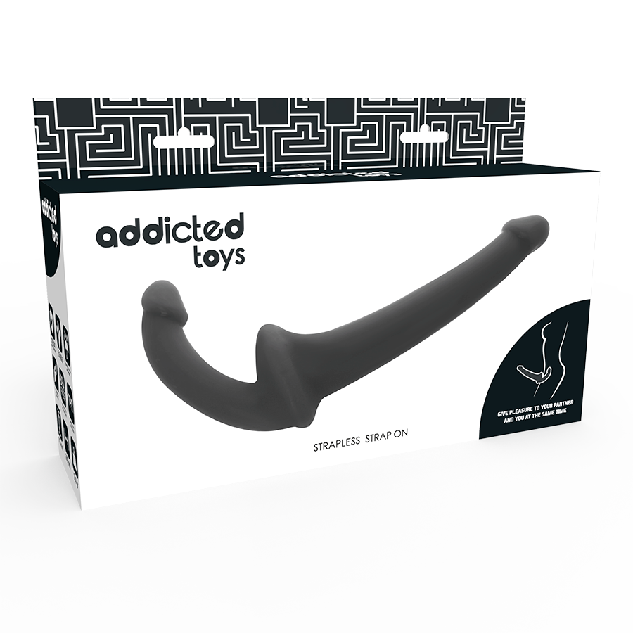 ADDICTED TOYS - DILDO RNA S:LLÄ ILMAN ALISTUMISTA MUSTA