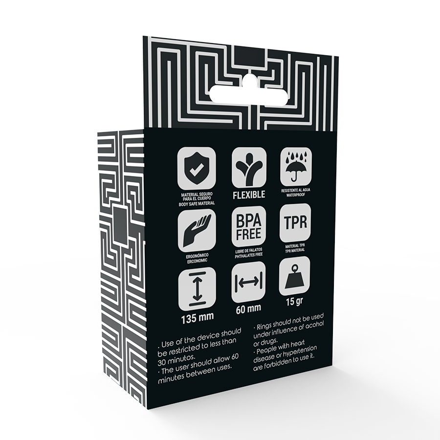 BEROENDE LEKSAKER - RINGAR FÖR PENIS - RÖKT