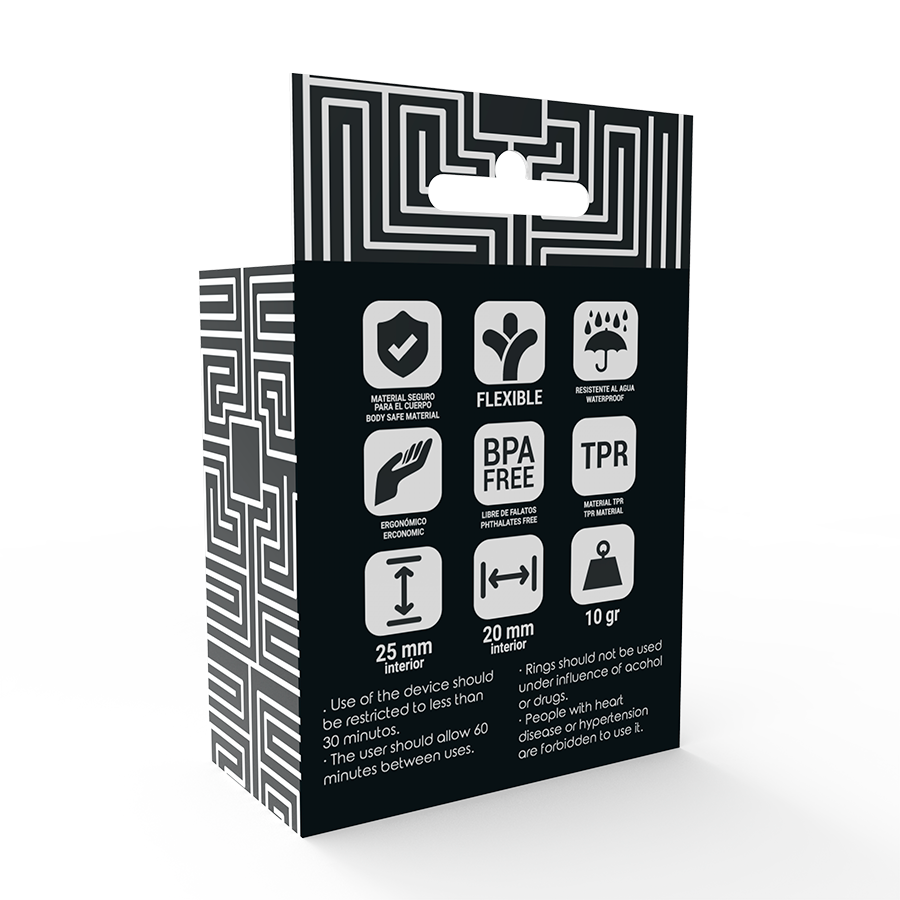 Addicted Toys - C-ringset svart