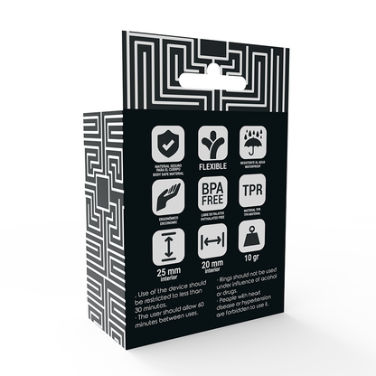 Addicted Toys - C-ringset svart