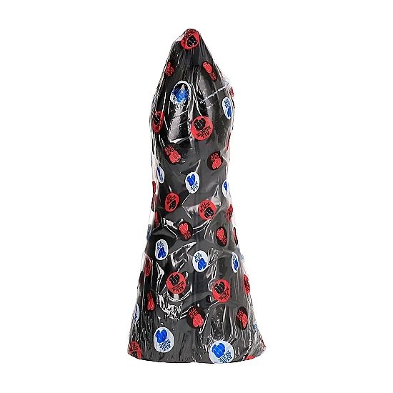 KOKONAAN MUSTA - DILDO FISTING 39 CM