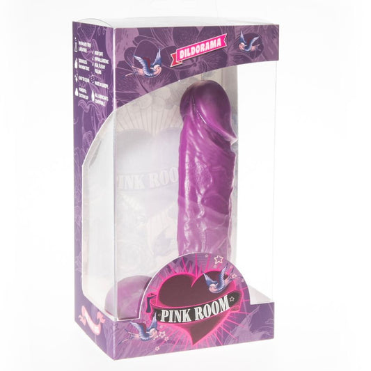 PINKKIHUONE - AMADEO REALISTINEN DILDO VIOLETTI 15,5 CM