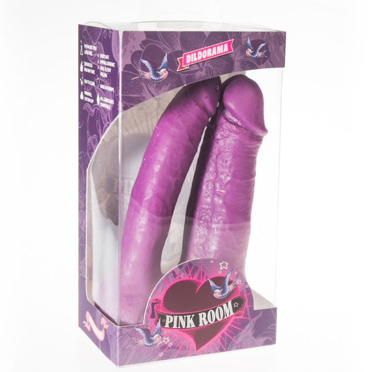 PINKKIHUONE - ARTHUS REALISTINEN DILDO VIOLETTI 17CM/15.5CM