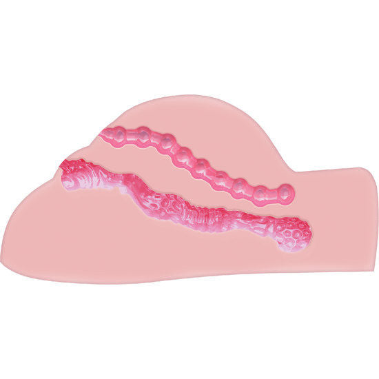 ACT - LÄSKIPÄÄ RUNKOINEN MASURBAATORI VIBRAATORILLA