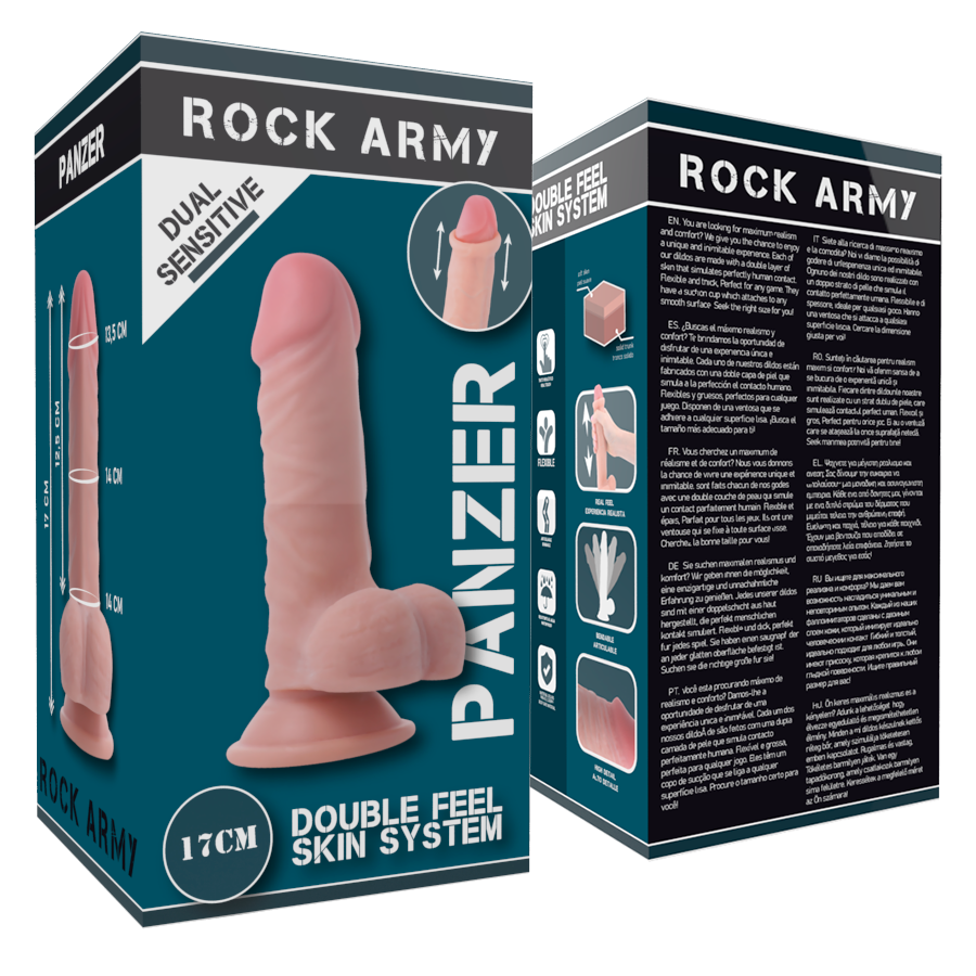 ROCKARMY - KAKSOISTIHEYSPANZERI 17 CM -O- 4,46 CM