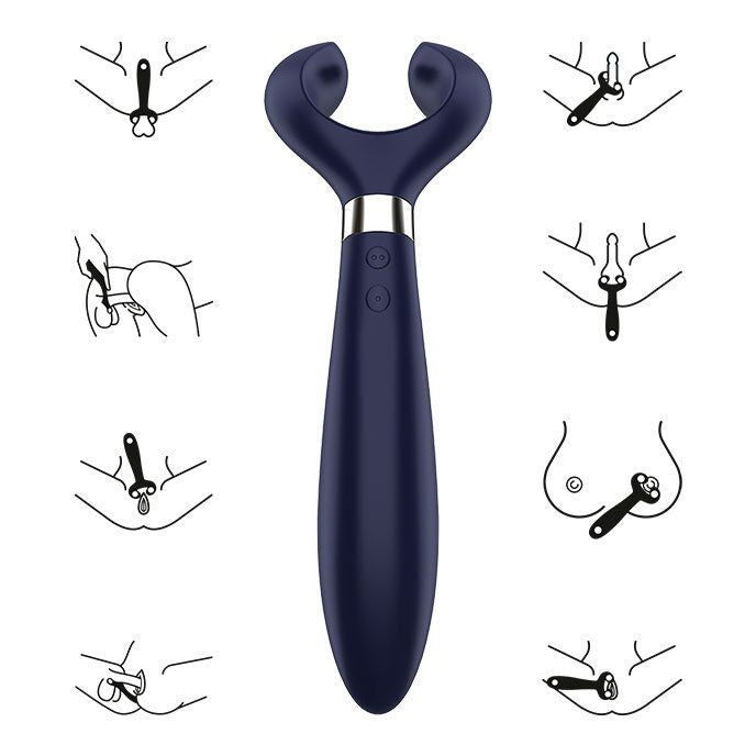 SATISFYER - LOPUTONTA HAUSKAA MONIVIRAATORIA 3 SINISTÄ