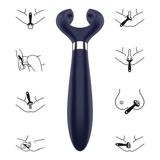 SATISFYER - LOPUTONTA HAUSKAA MONIVIRAATORIA 3 SINISTÄ