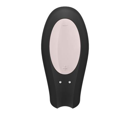 SATISFYER - DOUBLE JOY CON -SOVELLUS MUSTA
