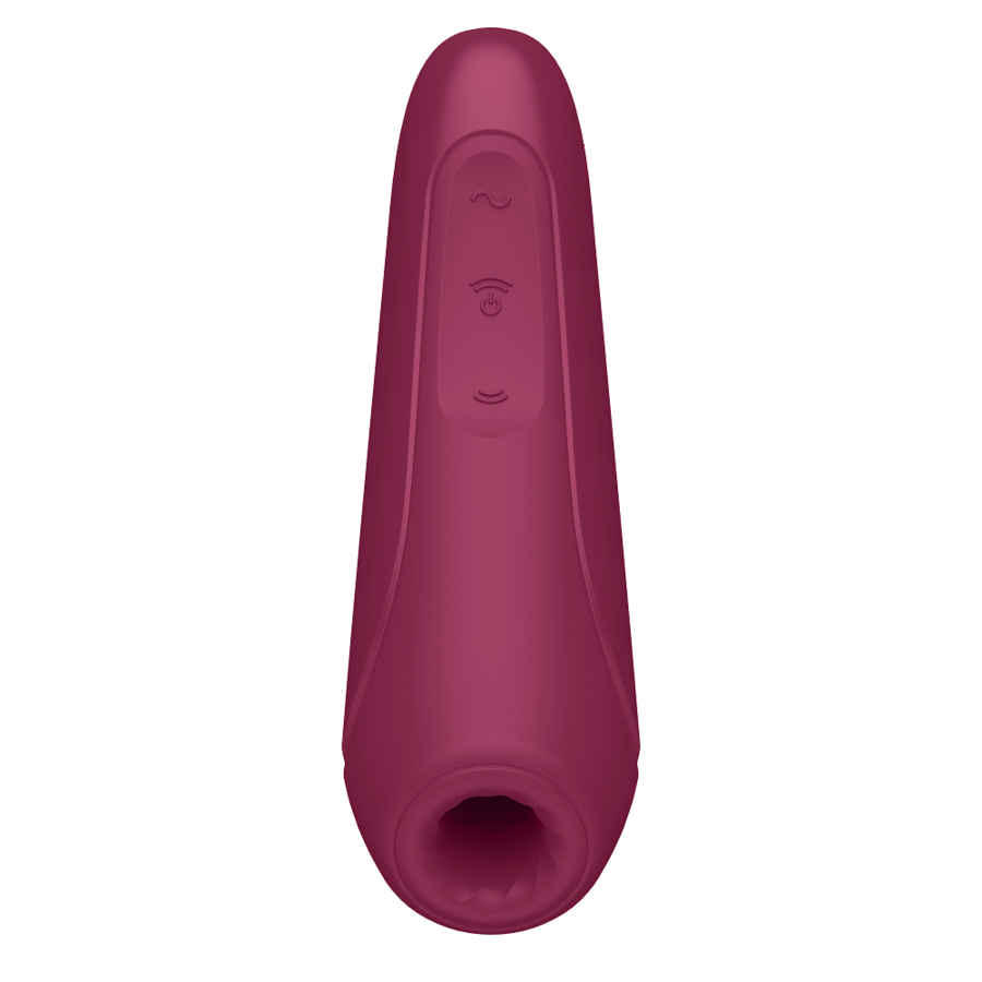 SATISFYER - CURVY 1 + PUNAINEN VAALEANPUNAINEN