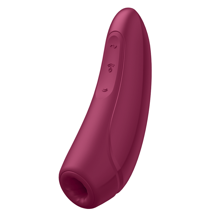 SATISFYER - CURVY 1 + PUNAINEN VAALEANPUNAINEN