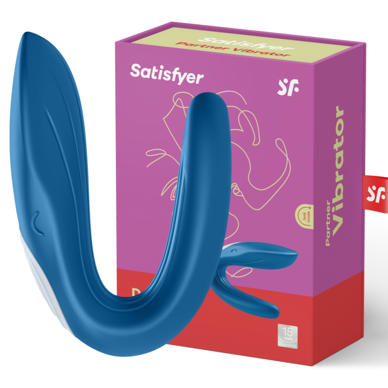 SATISFYER - PARTNER-LELUVALASVIBRAATTORI, JOKA STIMULOI MOLEMPIA KUMPPANEITA VUODEN 2020 VERSIO