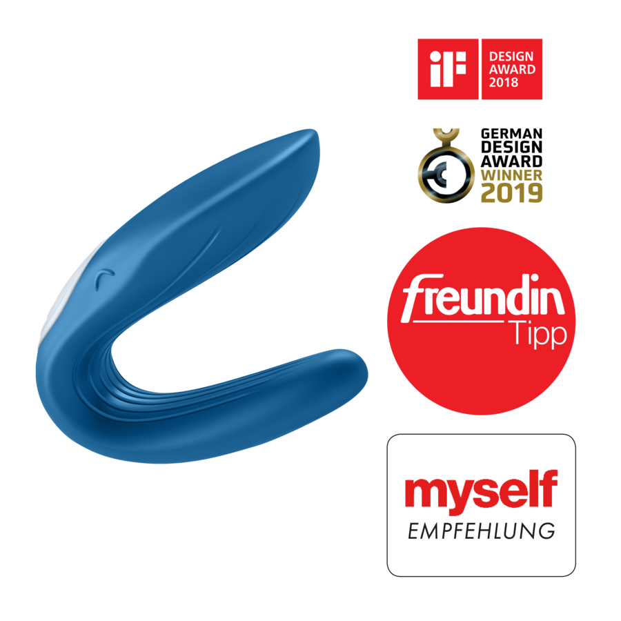 SATISFYER - PARTNER-LELUVALASVIBRAATTORI, JOKA STIMULOI MOLEMPIA KUMPPANEITA VUODEN 2020 VERSIO