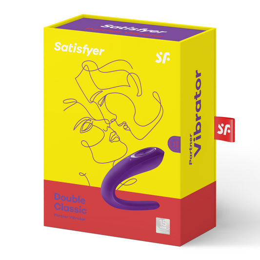 SATISFYER - PARTI-LELUVIBRAATORI, JOKA STIMULOI MOLEMPIA KUMPPANEITA