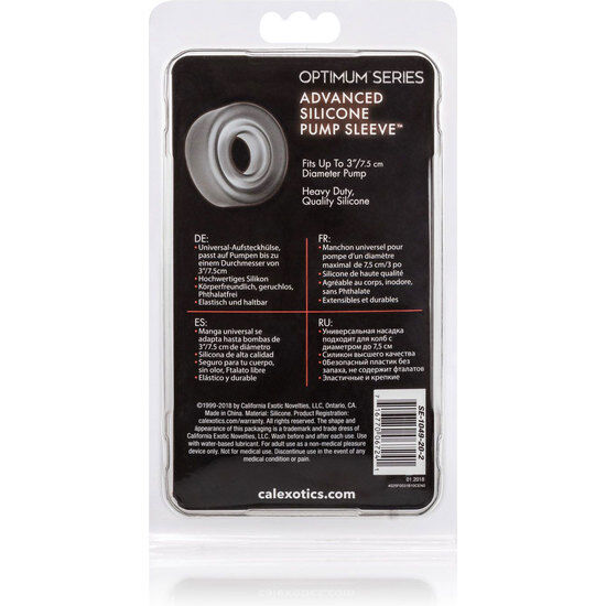 CALEXOTICS - ADV SILIKONISET PUMPPUNHOLKIT MUSTA