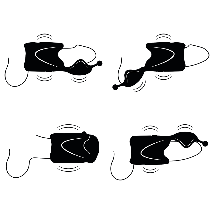 JAMYJOB - LADATTAVA PÄÄN SILVYTTÄVÄ MASTURBAATORI