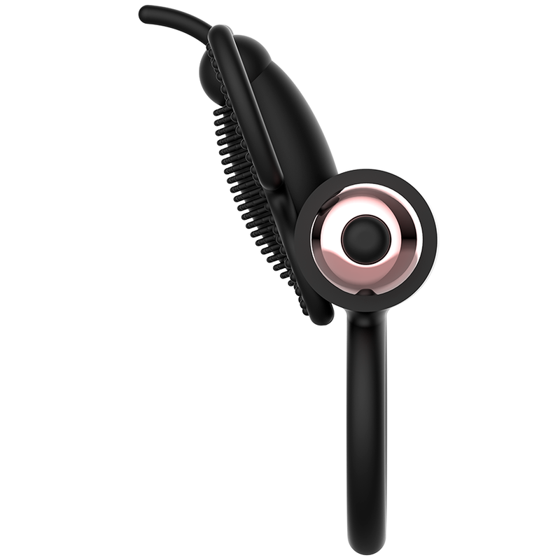 COQUETTE CHIC DESIRE - PELINRENGAS PERHOSELLA JA VIBRAATORILLA MUSTA/KULTA