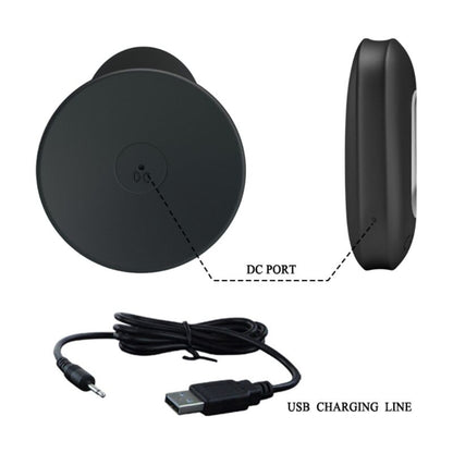 MR PLAY - ANAALITULPPA VÄRIMÄLLÄ MUSTA KAUKOSÄÄDIN