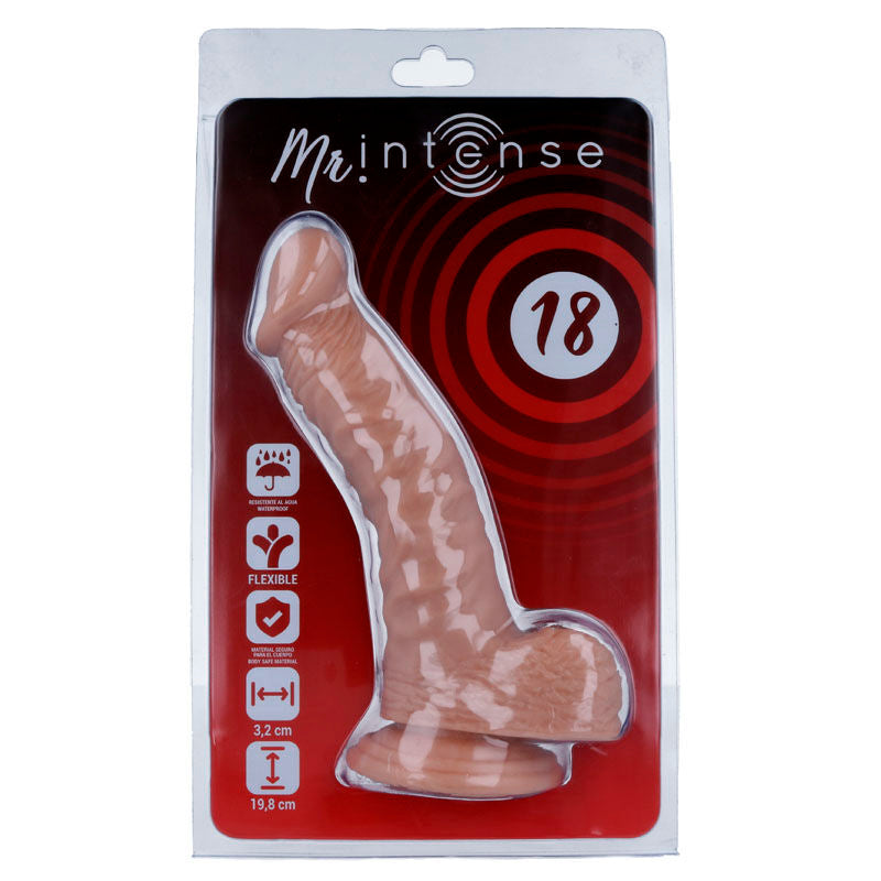 MR INTENSE - 18 REALISTINEN KUKKO 19,8 CM - O- 3,2 CM